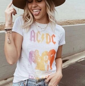 Chaser Graphic AC/DC Band Tee Shirt Size Medium NEW NWT World Tour NEW NWT